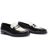 Mocassim Preto E Branco New Box Bella C 30449 0015 0003 Anacapri